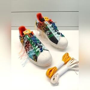 adidas | Shoes | Adidas Superstar Sean Wotherspoon Super Earth Gx3823  Casual Party Sneakers Men 9 | Poshmark